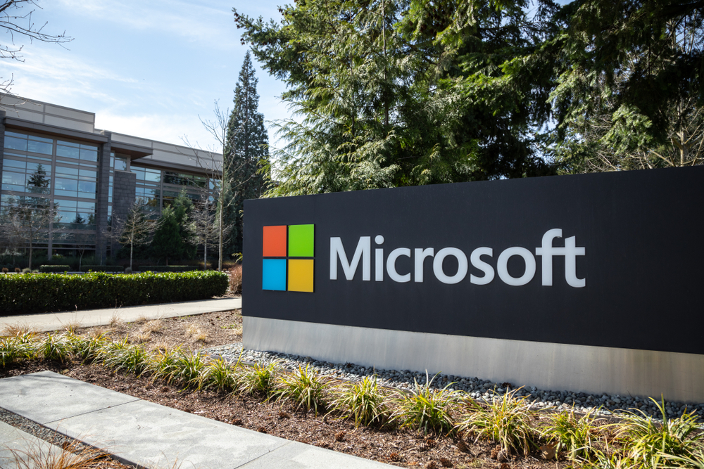 Redmond,,Washington,/,Usa,-,March,28,2019:,Microsoft,Sign