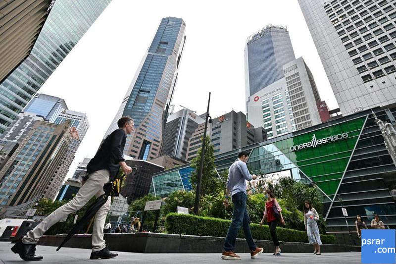 截至2021年，有4200家跨国企业的区域总部位于新加坡。（档案照片）